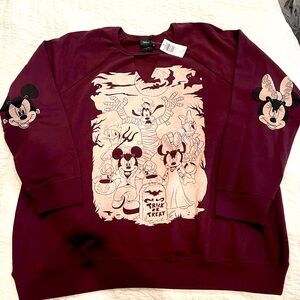 NEW Torrid Disney Halloween Sweatshirt
